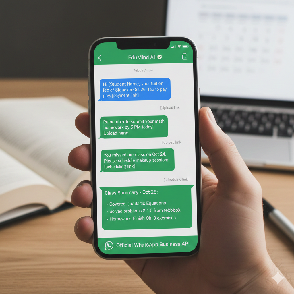 AI WhatsApp CRM for Tutors & Coaches