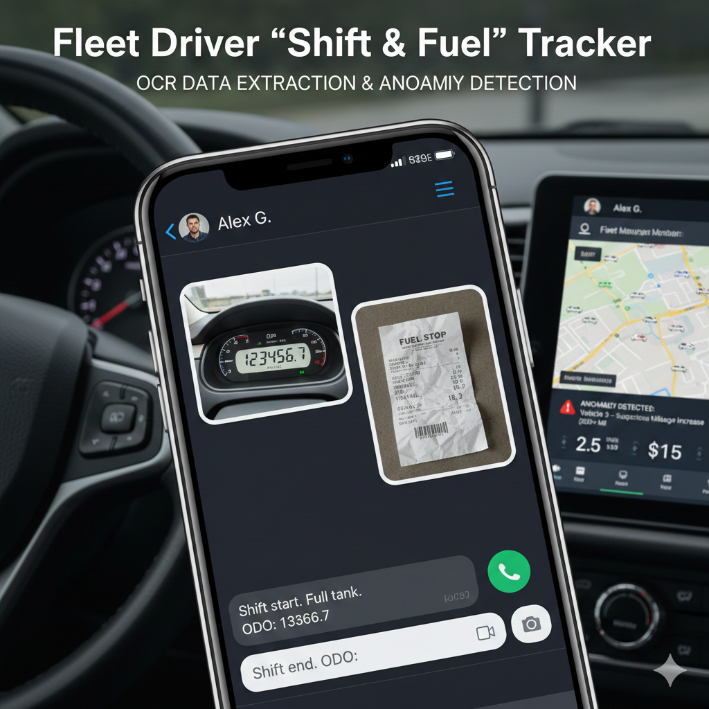 FleetSnap – Fleet Driver Shift & Fuel Tracker