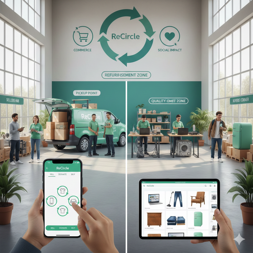 ReCircle – The Used & Refurbished Goods Marketplace