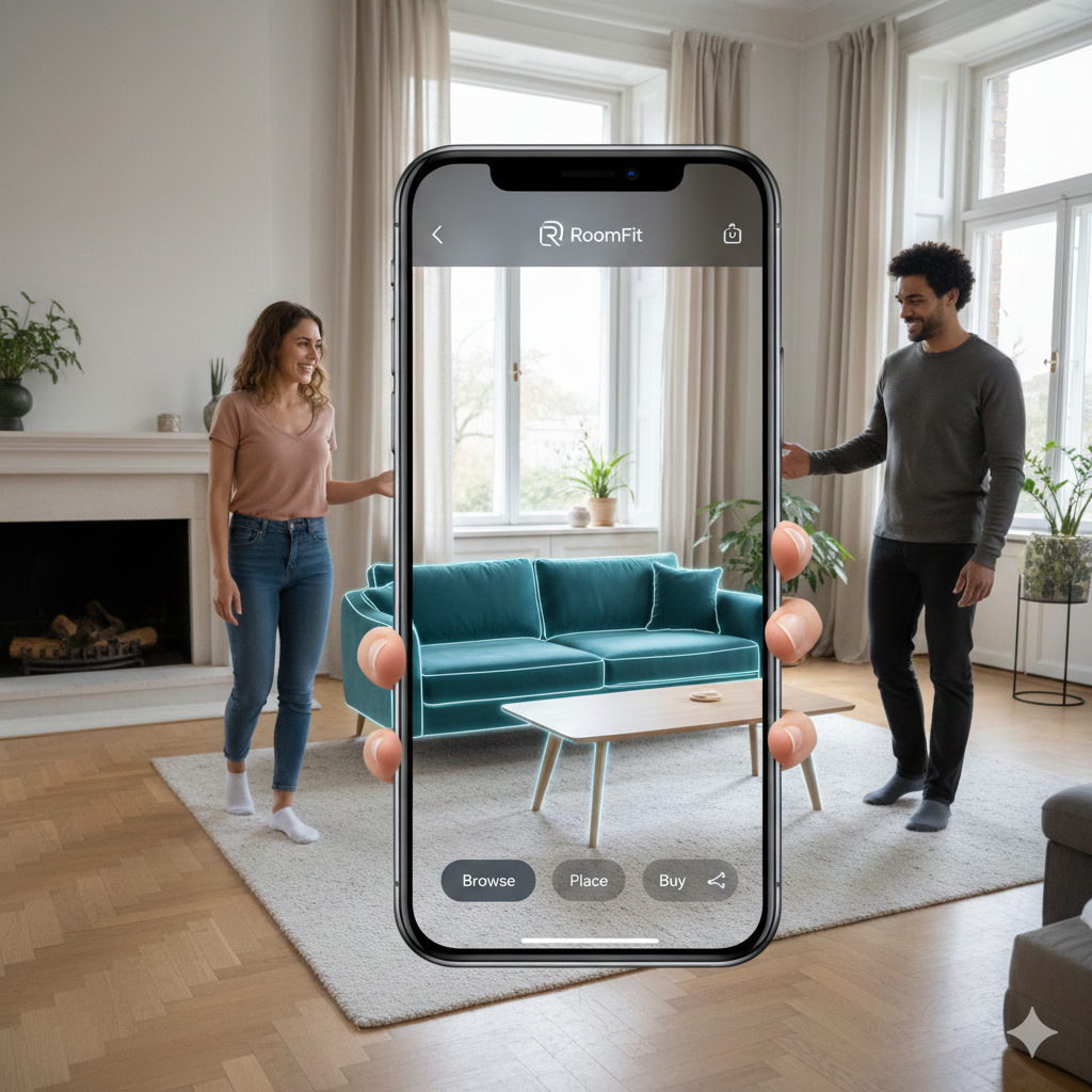 RoomFit – The AR Furniture Shopping App