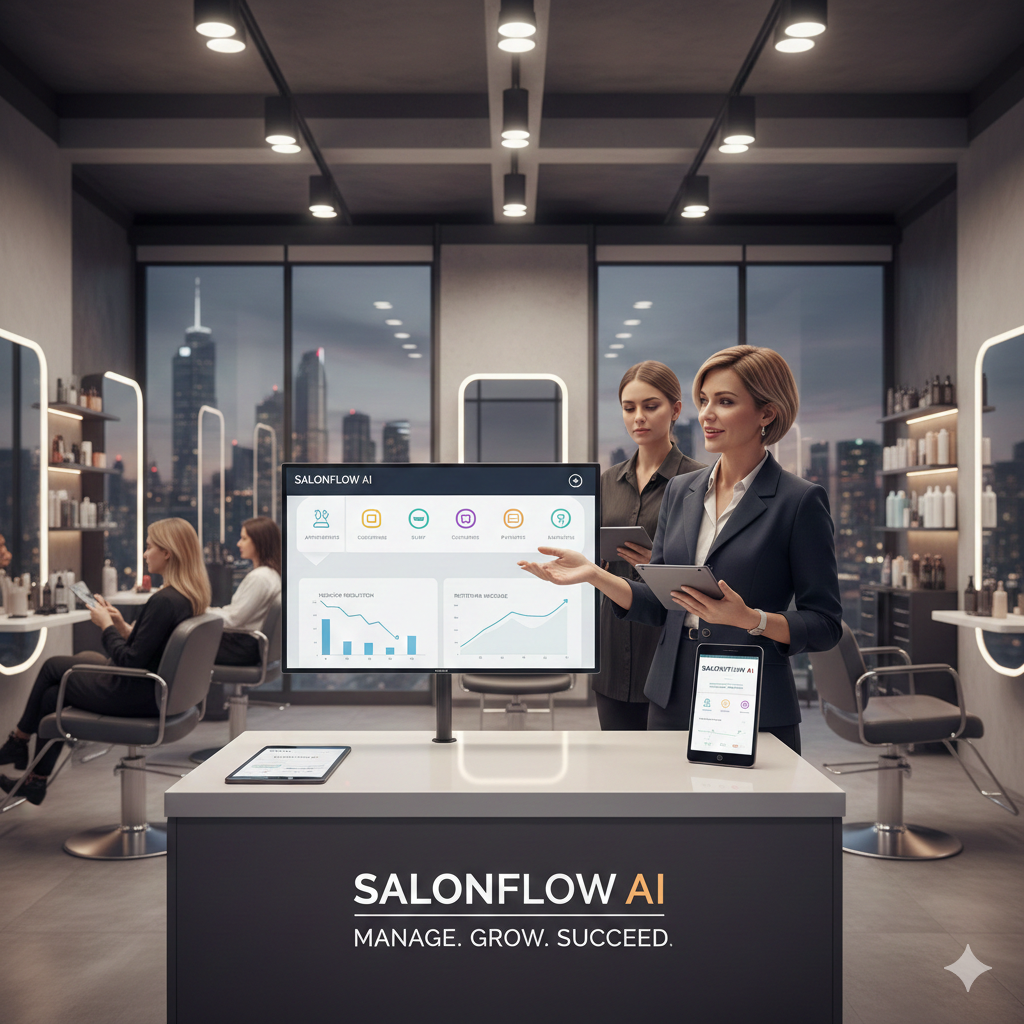 SalonFlow AI – Smart CRM & Growth System for Salons